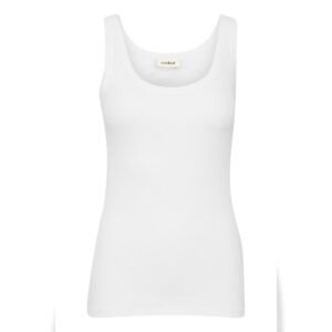 Λευκό μπλουζάκι αμάνικο